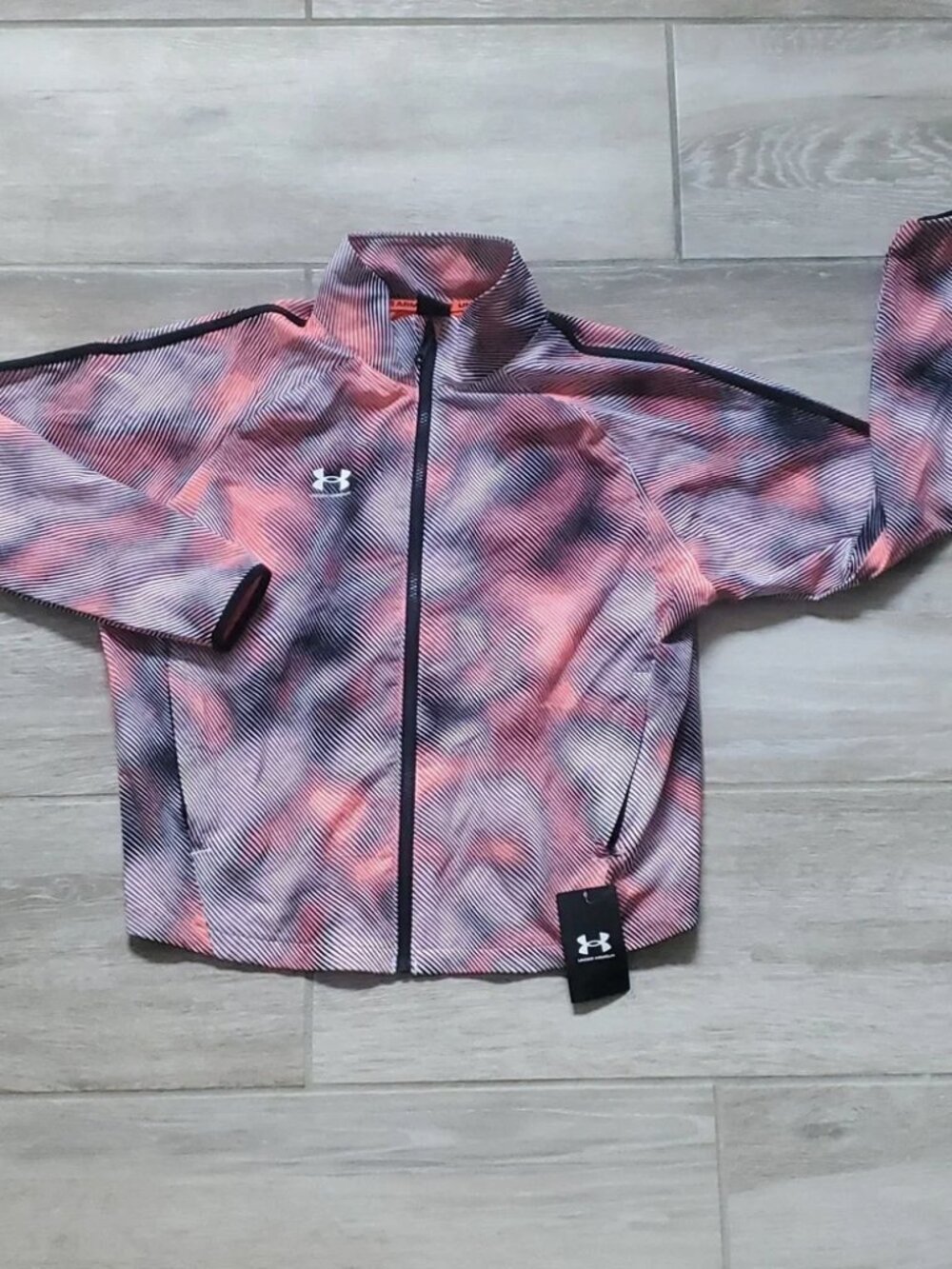 NWT Under Armour Challenger Pro Printed Track Jacket